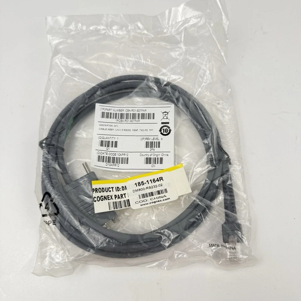 Cognex CBA-R01-S07PAR Barcode Scanner Cable